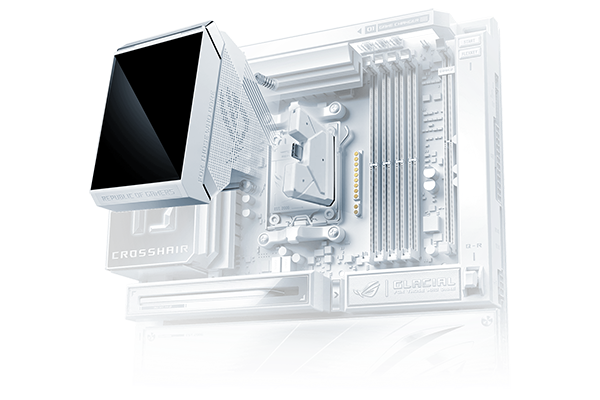 ROG Strix SLC IV 360 connecting to ASUS motherboard.