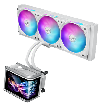 ROG Ryuo IV SLC 360 ARGB White AIO Liquid CPU Cooler from ASUS