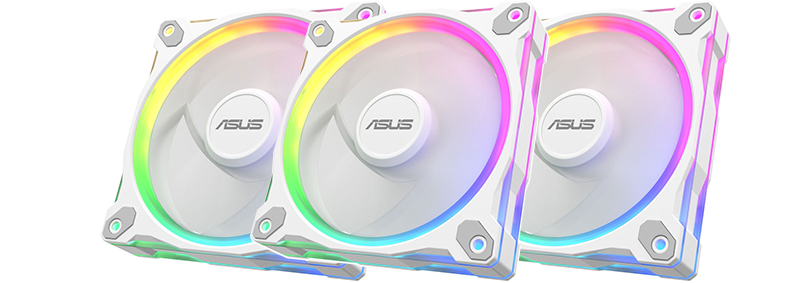 Prime MR 120 ARGB 120mm Reverse Flow White PWM Fans