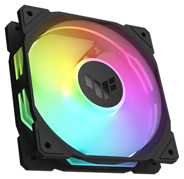 TUF Gaming TR120 ARGB Reverse Blade Chassis Fan from ASUS
