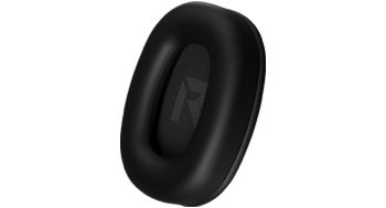 Close up image of the inside of the headset earcup