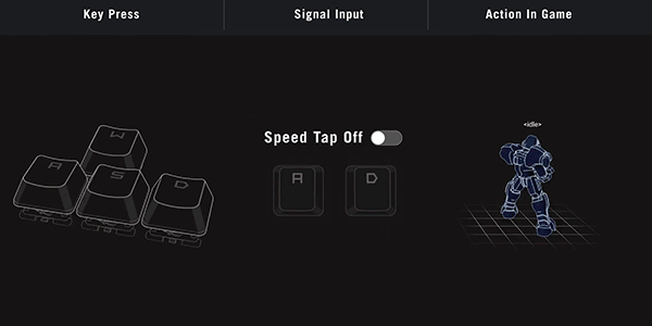Speed Tap Mode
