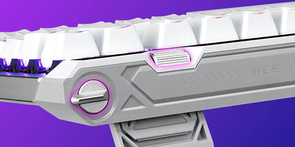 Rapid Trigger Toggle and Sensitivity Adjustment Wheel.