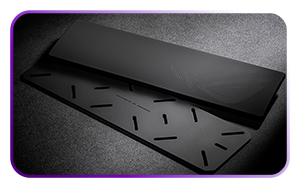 Extended Silicone Wrist Rest