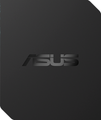 Logo on the lid of the ASUS V16.