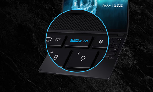 GoPro Hotkey on the PX13 keyboard.