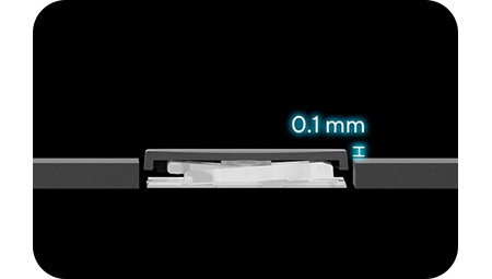 Image showing the inside of one of the keyboard keys