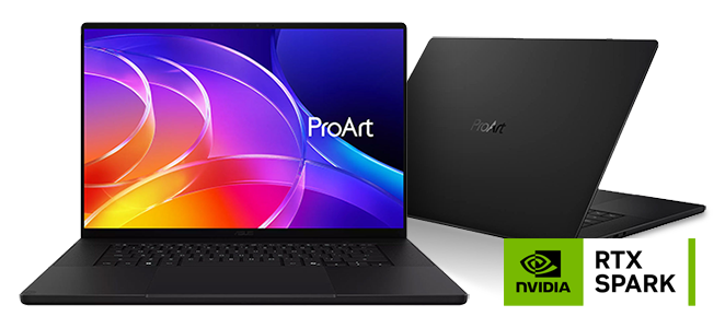 16-inch ProArt P16 RTX Spark Creator Laptop from ASUS.