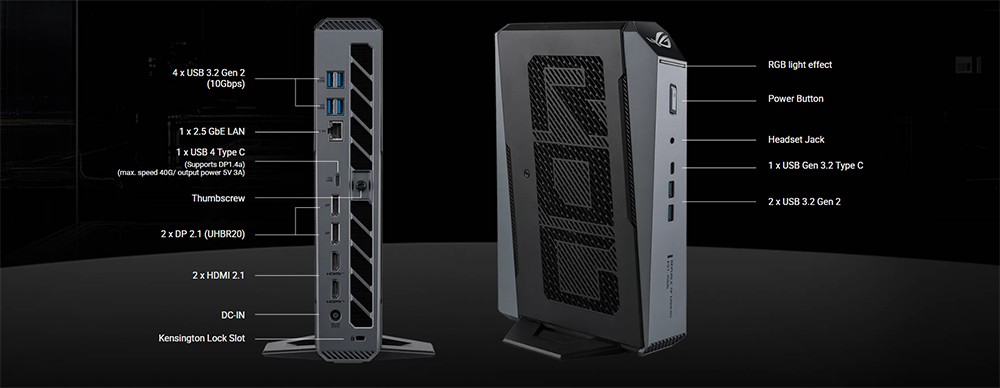 NUC 16 Black & White editions next to each other