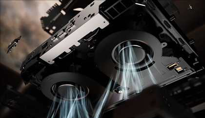 Dual intakes from bottom of NUC