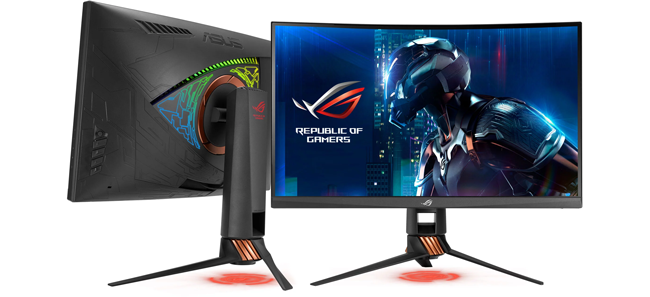 ASUS ROG SWIFT PG27VQ G-SYNC 湾曲 165Hz ASUS ROG Swift PG27VQ