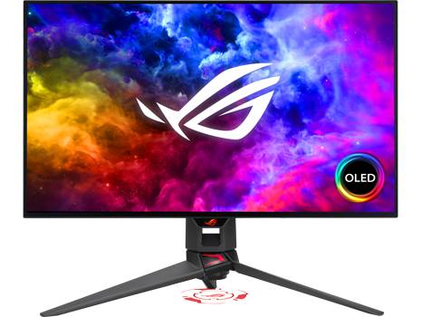 ASUS 26.5 ROG Swift OLED 240Hz G-SYNC Compatible Monitor LN135048 -  PG27AQDM