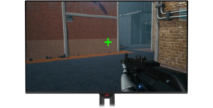 crosshair on screen during gameplay