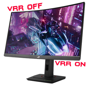 Variable Refresh Rate On/Off Comparison