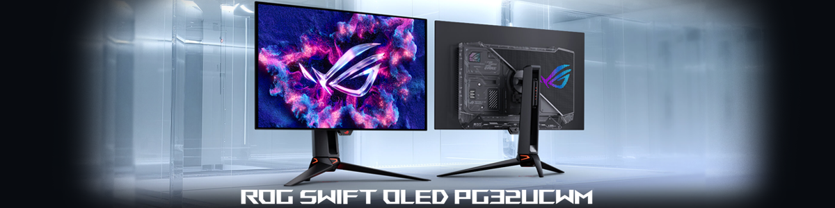 ASUS ROG Swift PG32UCWM banner