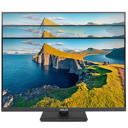 Monitor height adjustment modes