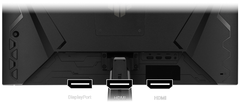 View of rear with i/o icons annotated