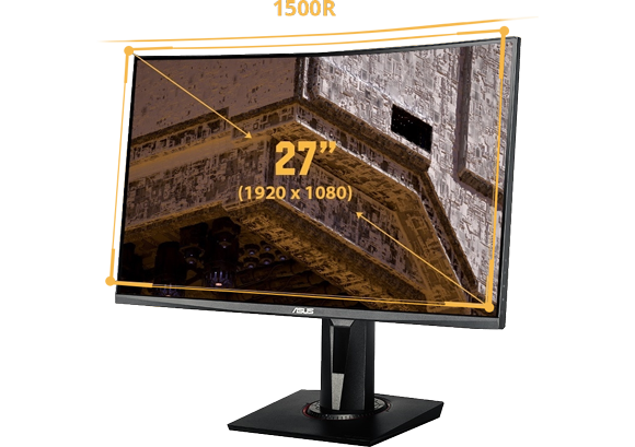 27-inch curved gaming monitor