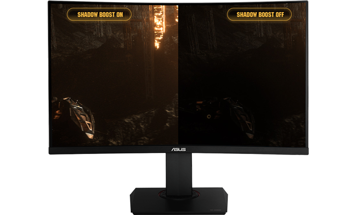 ASUS TUF Gaming 32" WQHD FreeSync 1ms Curved Gaming Monitor LN118053 - VG32VQR | SCAN UK