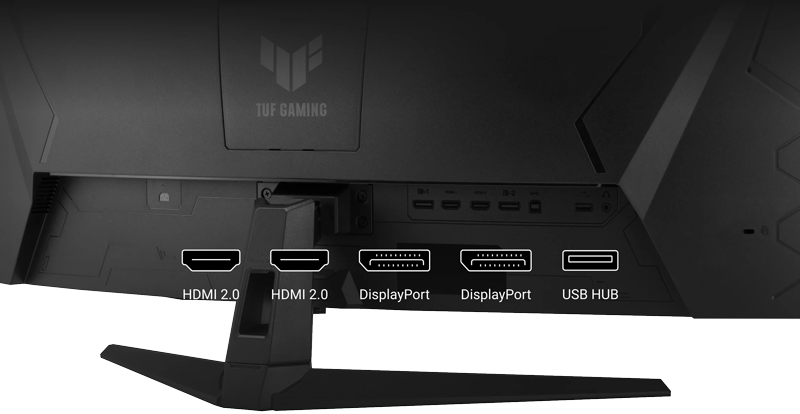 View of rear with i/o icons annotated