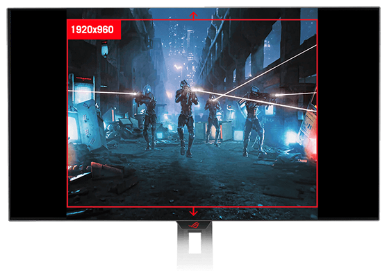Square equivalent screen ratio adjust