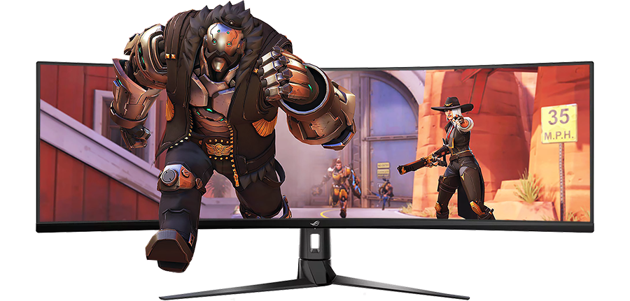 ROG Strix 49 UHD monitor
