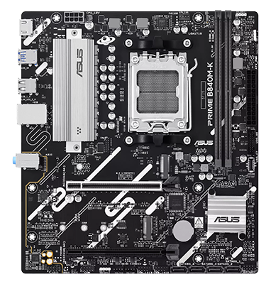 PRIME B840M-K Ryzen™ AM5 mATX Motherboard from ASUS