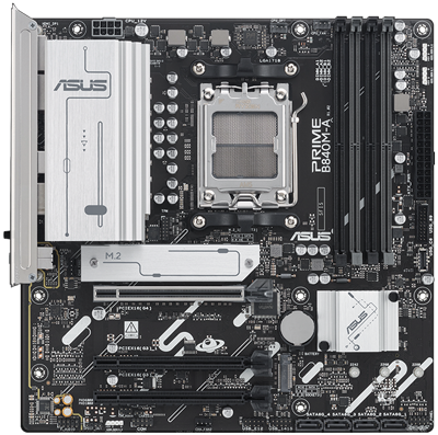 ASUS PRIME B840M-A AM5 DDR5 PCIe 4.0 mATX Motherboard