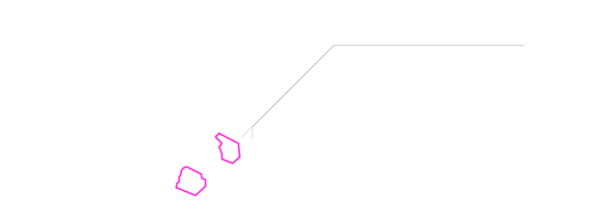 Arrow and outline overlaying the ROG Micro Switch II
