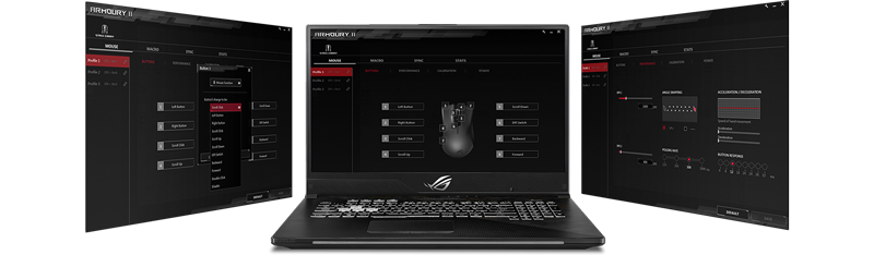 Armoury II software