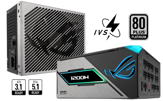 ASUS ROG Thor 1200W 80+ Platinum III Modular ATX 3.1 PSU/Power