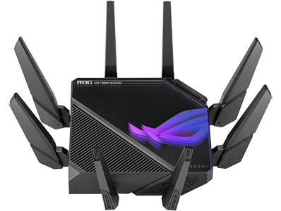 ASUS ROG Rapture Quad-Band GT-AXE16000 Gaming Router AiMesh Ready WiFi ...