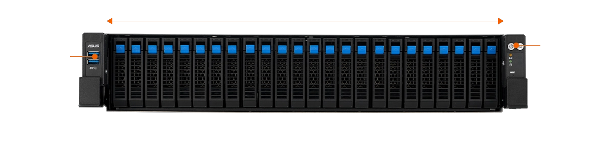 Front panel diagram