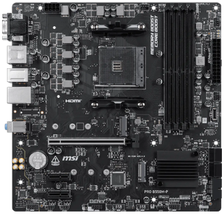 B550M-P MicroATX Motherboard