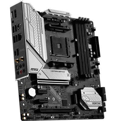 MSI AMD B550M MAG MORTAR MAX WIFI PCIe 4.0 Micro-ATX Motherboard