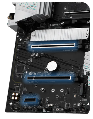 x4 M.2 2280 Slots