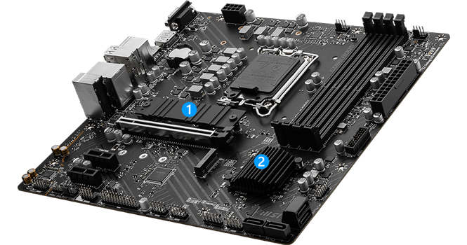 Massive Cooling heatsinks