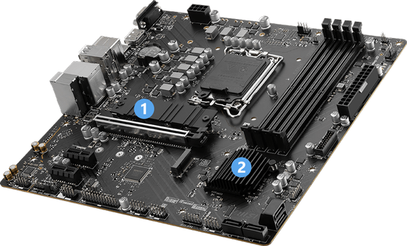 Massive Cooling heatsinks
