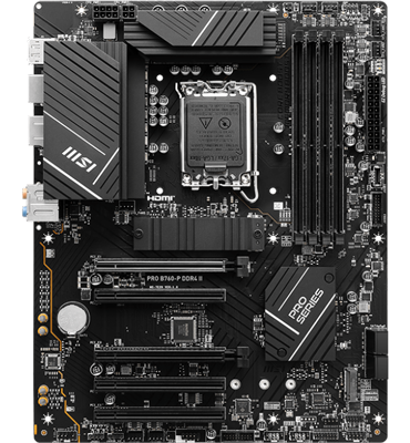 MSI PRO B760-P DDR4 II - Carte mère MSI sur | OOP