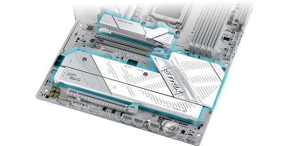 M.2 backplate and heatsink design.