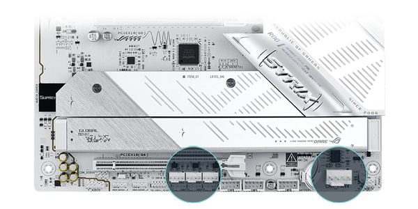 4-pin fan headers.