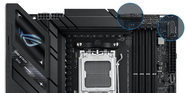 CPU fan + AIO pump fan headers.