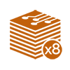 Eight Layered PCB design