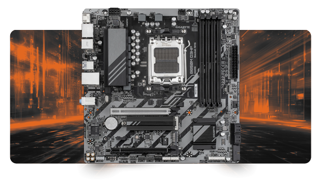 中古】GIGABYTE B850M DS3H B850/AM5/microATX【大須】保証期間