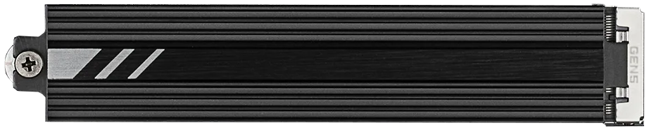 PCIe Gen5 M.2 22-80/110 Slot with Heatsink
