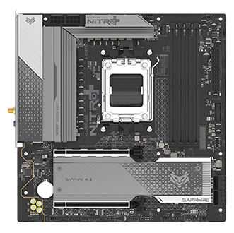 NITRO+ B850M WIFI AMD AM5 Micro-ATX Motherboard from Sapphire