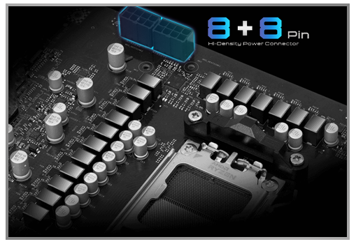 Durable 8-Pin CPU Connector