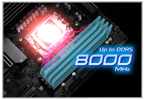 8000+ MHz Memory Transfer; AMD EXPO Support