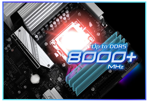 8000+ MHz Memory Transfer; AMD EXPO Support