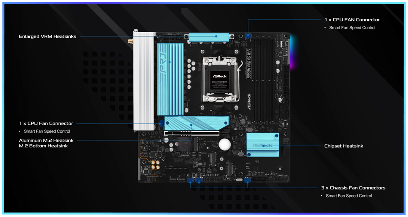 Cooling Features